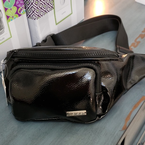 Kensie Handbags - Kensie fannypack black nwt